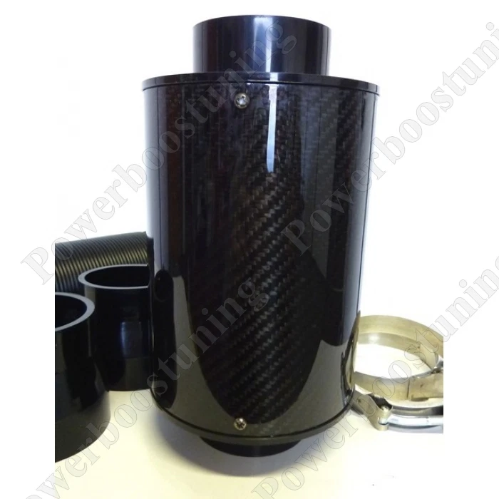 FILTRE BOITE A AIR CARBON KIT D ADMISSION DIRECTE DYNAMIQUE UNIVERSEL TYPE BMC - Photo 4/4