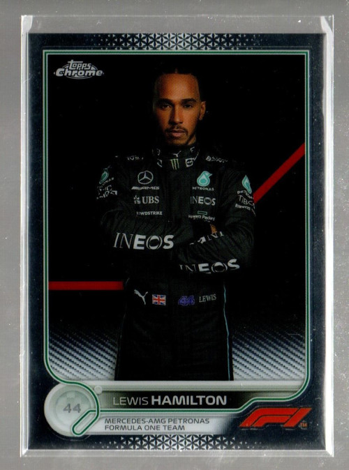 2022 Topps Chrome Formula 1 #5 Lewis Hamilton