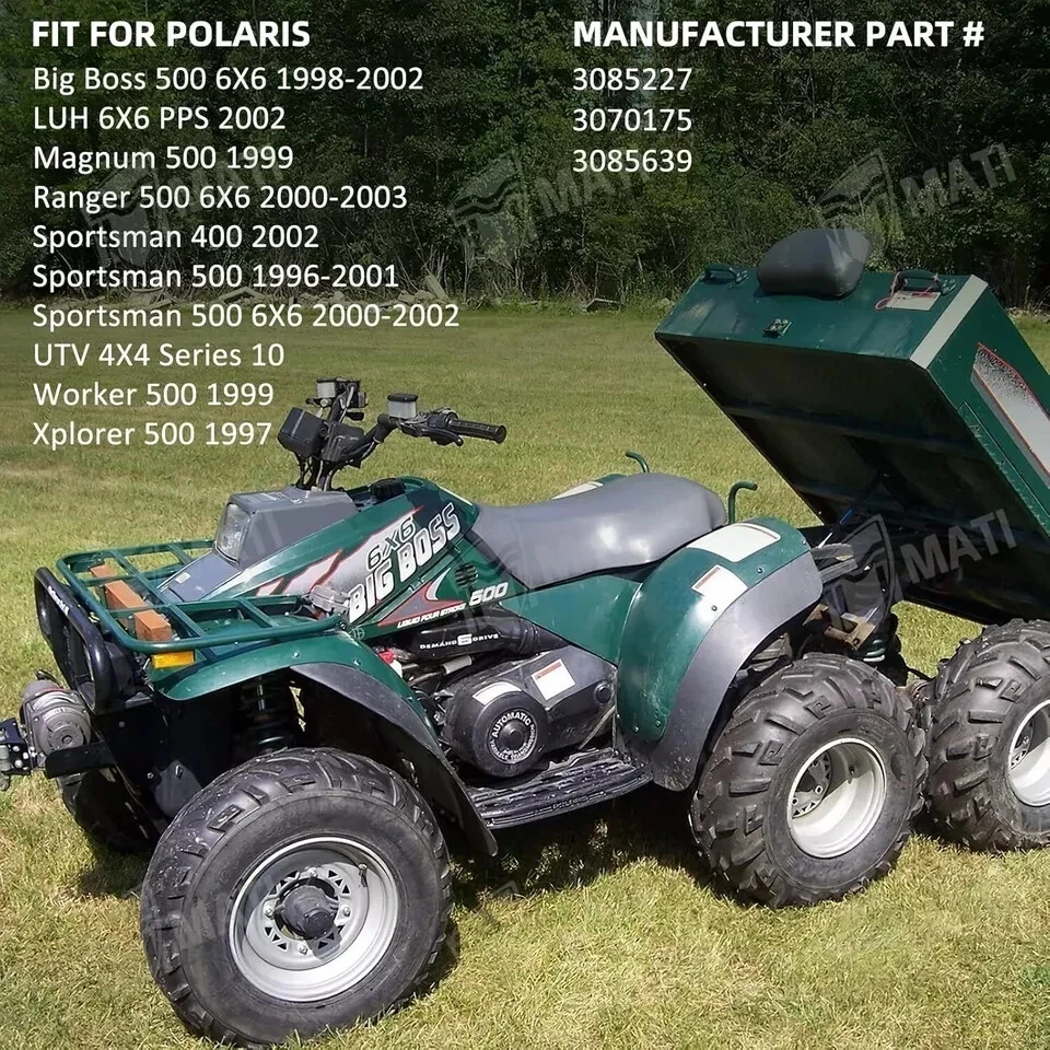 Bobina de encendido y bujía y CDI para Polaris Sportsman 500 Big Boss 500 Ranger... Foto 2 de 4