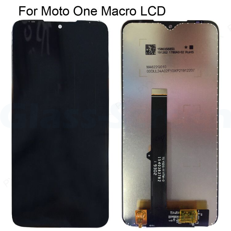 LCD Screen Digitizer Black for Motorola Moto One Macro XT2016-1