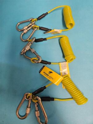 Lot of 3 Python EXT-H2HCOIL, 1500063, TETHER, COIL, H2H, SGL, 5LB, HOOK TO HOOK