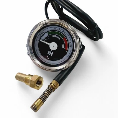 AS-ELEKTRIK Temperaturanzeige für IHC Traktor D320 D322 D324 D326 McCormick mit Tauchhülse