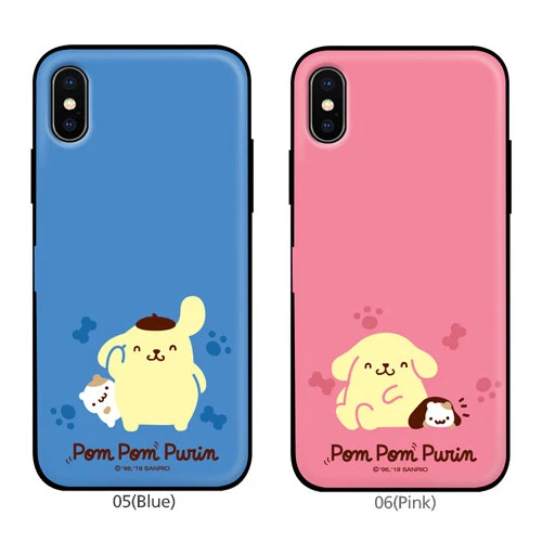 Funda protectora de puerta con tarjeta Pompompurin para iPhone X XS XS Max XR 7/8/SE2/SE3 7/8 Plus Foto 4 de 4