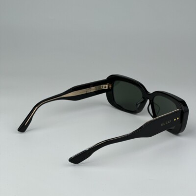 Gucci Men AUTHENTIC Sunglasses Black Grey Rectangle GG1531SK  display picture 1