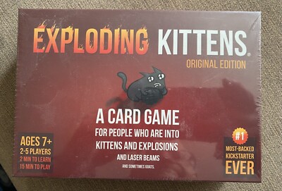 Exploding Kittens Kartenspiel Neu+Sealed