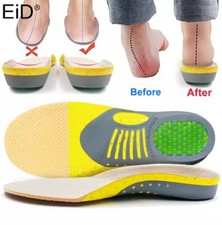 Semelles orthopédiques en gel pour chaussures, plates, unisexes, de qualité...