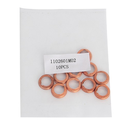 10pcs Oil Drain Plug Seal Washers For Nissan Frontier Maxima Sentra