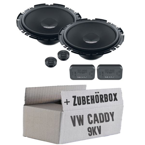 VW Caddy 9KV Front - Hertz 16Cm Lautsprecher 160Mm Boxen TüR Vorne - Einbauset-image