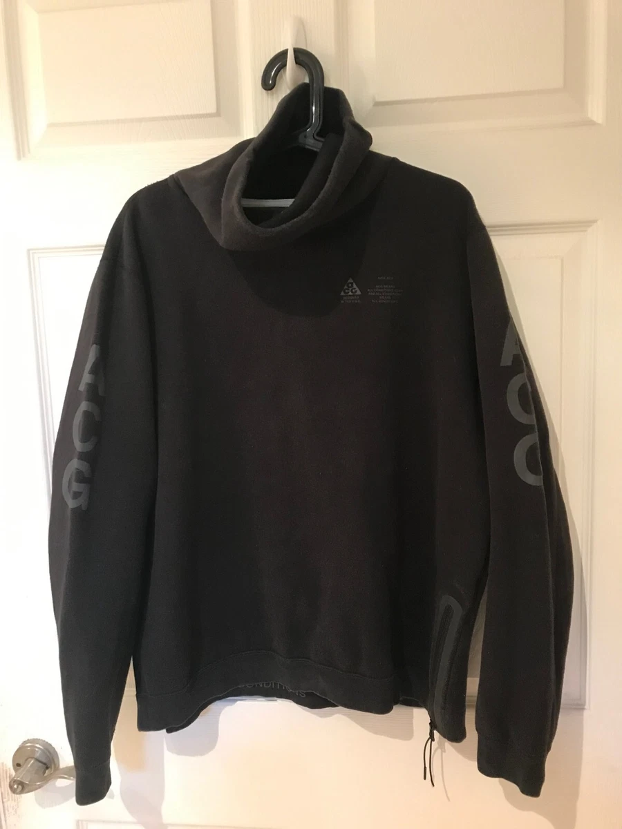 Nikelab ACG Funnel Neck Sweater Black 747989 010 Large eBay