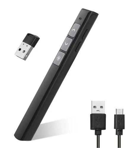 Vicloon Wireless Presentation Remote Control, 2.4GHz USB PowerPoin Presentation