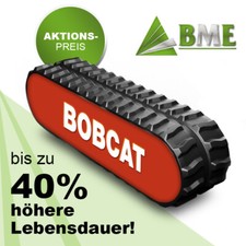 Gummikette Baggerkette für Bobcat Minibagger Bagger - 2 Stück zum Aktionspreis!