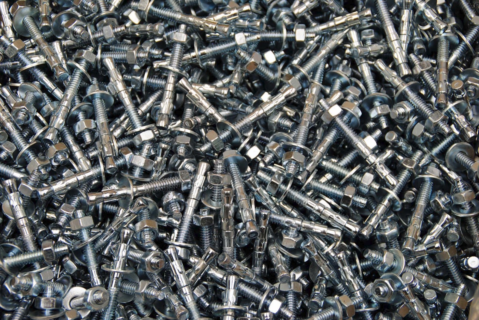 (100) Concrete Wedge Anchor Bolts 1/4 x 2-1/4 Includes Nuts & Washers