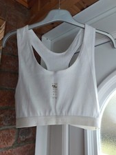 ladies sze 10-12 brand new Brief Encounter 96 cotton fitness/sports/yoga/bed bra
