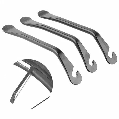 8x Reifenheber Metall stabil Montagehebel Fahrrad Reifen Reifenwechsel Werkzeug - Bild 10 von 14