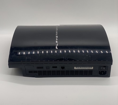 Sony PlayStation 3 CECHH01 schwarze Konsole / für Teile ein- und ausschalten - Bild 4 von 4