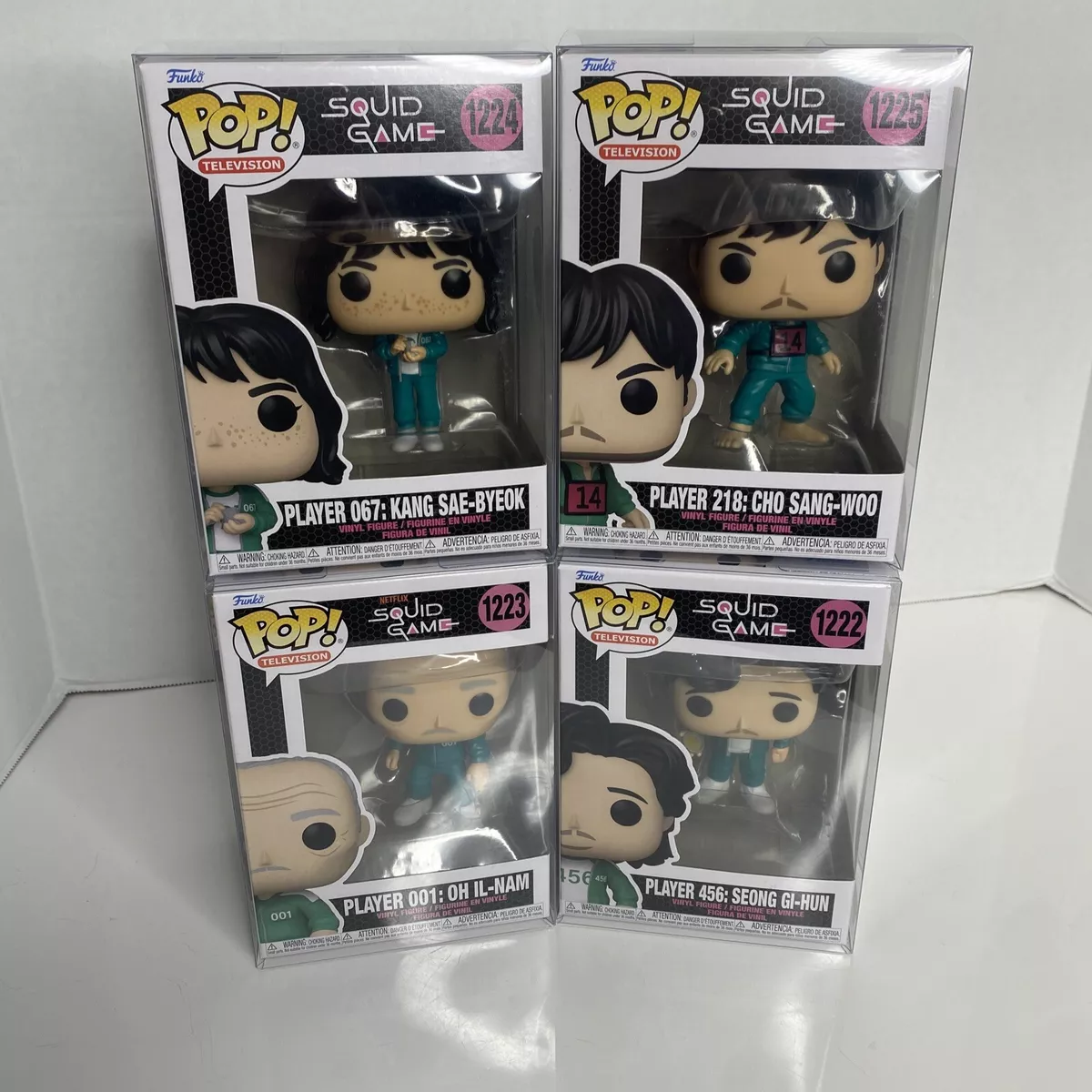 Funko POP TV Netflix Squid Game - Player 456 Seong Gi-Hun green