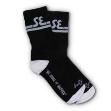SE BIKES LOGO SOCKS - BLACK - L/XL