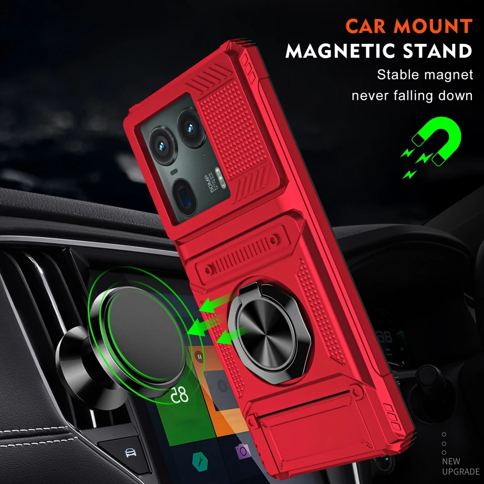 适用于摩托罗拉 Edge 60 50 Pro Ultra Fusion 防震装甲卡夹保护壳 保护套 — 第 4/4 张图片