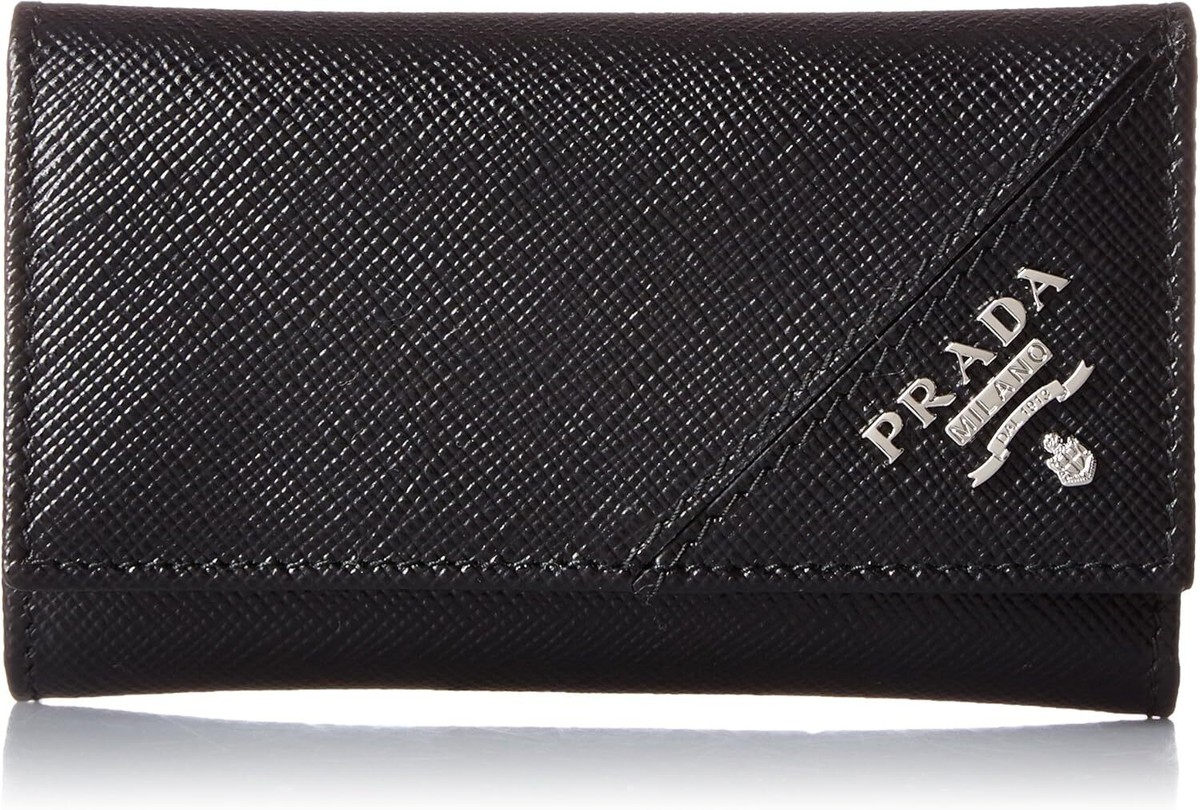 【PRADA】1PG222 キーケース Key Case (Nylon x Saffiano) PRADA】1PG222 キーケース Key Case (Nylon x Saffiano) (PRADA