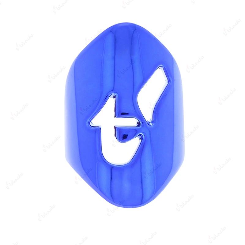 T-BLADE t´blade Clip metallic blau - 1 Paar - Schlittschuhe pimpen mit Farbwechsel