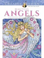 Image of Marjorie Sarnat Creative Haven Beautiful Angels Coloring (Paperback) (US IMPORT)