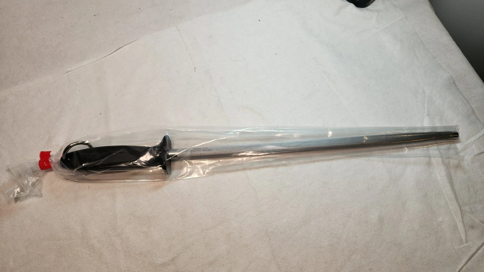 Sharpening Steel 19" Honing Rod Kitchen Knife Care Sheffield England, NEW
Opens in a new window or t