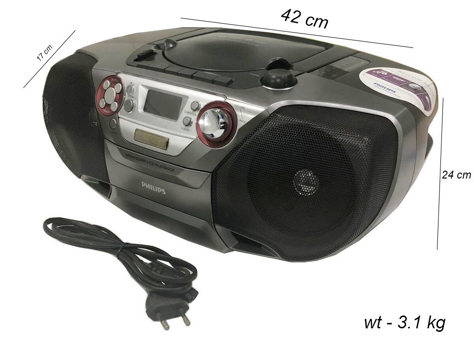 Philips AZ-5740/98 MP3 DVD/CD Sound Machine Player | eBay