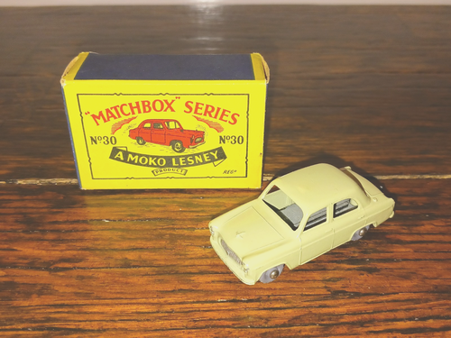 GORGEOUS!! 1956 Matchbox Moko Lesney 30A Ford Prefect GPW MINT In Original Box!! - Picture 2 of 17