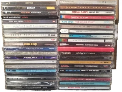Rock Pop Hip Hop Rap Dance CD Lot Of 40 Justin Bieber Mumford & Sons Adele - Image 1 of 4