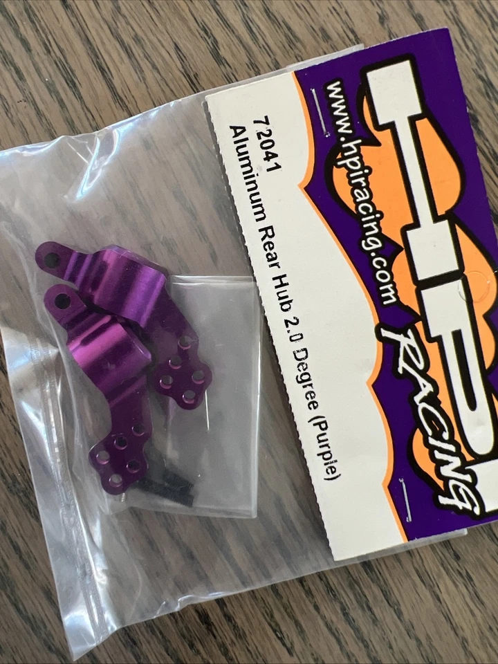 HPI 72041 Aluminum Rear Hub 2.0 Degree Purple - Image 2 of 3