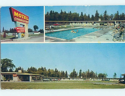 #ad Unused Pre 1980 OLD CARS amp; COMMODORE MOTEL Sault Ste. Marie Michigan MI M0501 $1.49