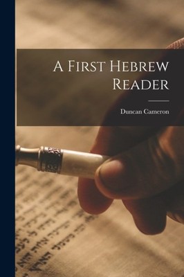 Cameron - A First Hebrew Reader - New paperback or softback - 88 - X555z