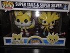 Funko GameStop Exclusive Pop! Games Sonic Super Tails & Super Silver 2-Pack