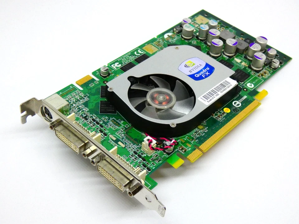NVIDIA Quadro FX 1400 128MB VGA Card S26361-D1653-V140 GS1 -PCI-e Slot - Image 3 of 3
