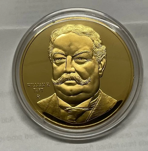 1973 FM STERLING SILVER 41 GRAM PROOF PRESIDENTIAL COIN = 1.2 OZ ASW = TAFT