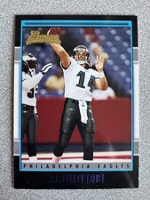 2001 Bowman A.J. Feeley Blue Variation Rookie Card #135 Philadelphia Eagles. rookie card picture