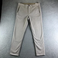 Rag & Bone Fit 1 Classic Chino Pants Mens 34x29 Beige Slim Fit Made in USA