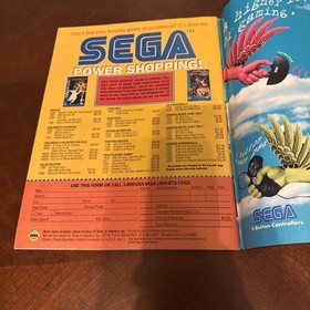 RARE May 1995 Sega Visions Video Game Magazine Sega Saturn It's Out There Promo