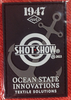 OCEAN STATE INNOVATIONS Textile Solutions Patch SHOT-SHOW 2023 PVC H&L 1947 NOS