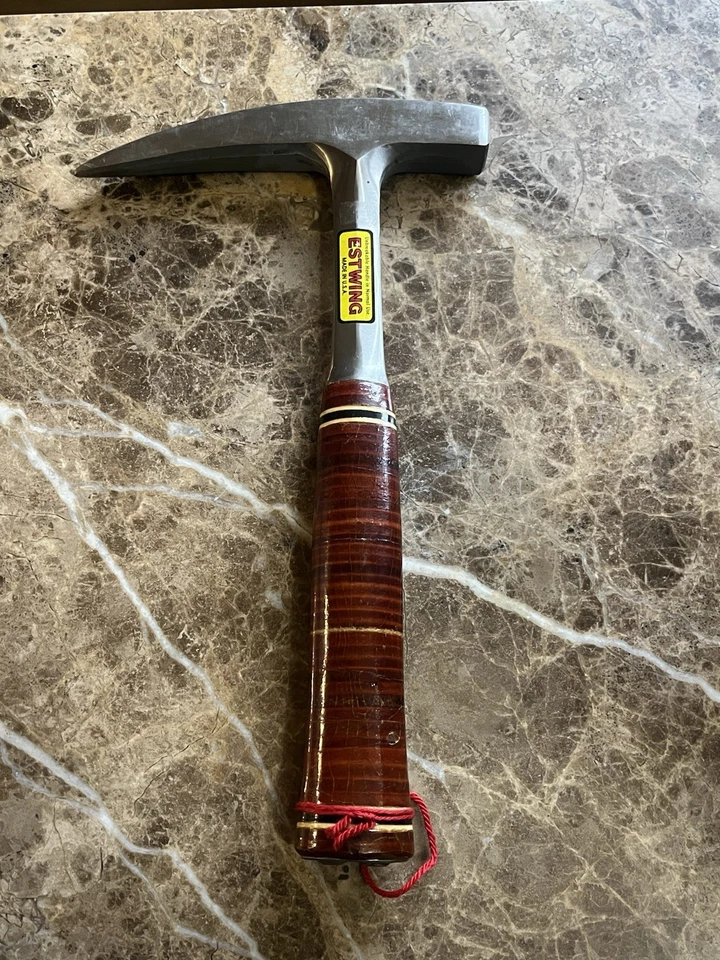 Vintage ESTWING 30 oz. Punta puntiaguda de martillo de geología Rock Pick Foto 2 de 4