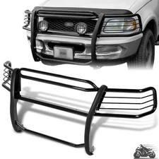 For Ford 1997-04 Expedition F-150 F-250LD Heritage Black Grill Brush Guard Steel