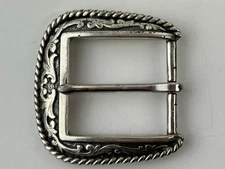 2007 Ariat Limited Edition Belt Buckle From Original Master Silver Tone Unisex