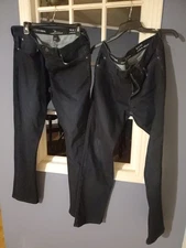 Men's Marc Anthony 36×32 Black Slim Fit Luxury Denim Jeans (2 Pair Lot)