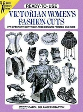 Ready-to-Use Victorian Women's Fashion Cuts : 277 Different Copyr