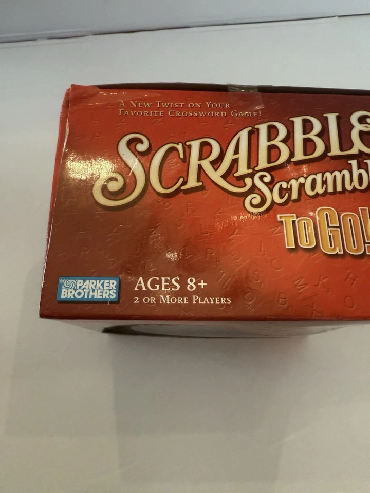 Scrabble Scramble To Go! Travel Crossword Game Parker Brothers. New - Image 4 of 4