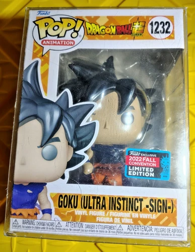 Funko Pop! Vinyl: Dragon Ball Goku Ultra Instinct # 1232 - 2022 NYCC Shared LE