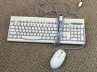 Vintage Sega Dreamcast Game Keyboard & Mouse SegaNet OEM HKT-4200 & SK-1502