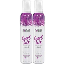 Not Your Mother's Curl Talk Curl Activating Mousse 7oz. #2 - Pack of  2