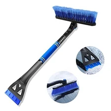  Ice Scrapers for Car Windshield, Upgraded 31 Inch Snow Scraper and Brush 