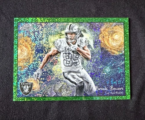2025 Topps Cosmic Chrome Brock Bowers Base (RAW)